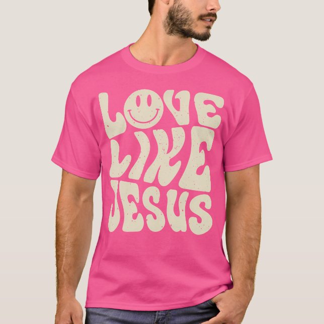 T-shirt L'amour comme Jésus (Devant)