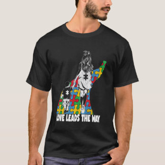 T-shirt L'amour conduit mère fils garçons autistes Sensibi