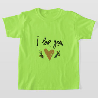 T-shirt L'amour dans chaque AVC