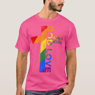 T-shirt L'Amour de Dieu est entièrement inclusif Christian