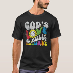 T-shirt L'amour de Dieu est pleinement inclusif chrétien g