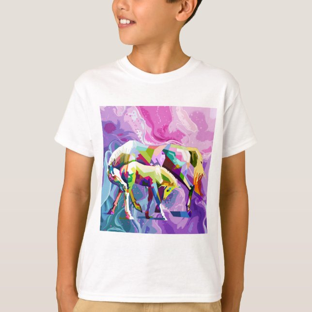 T-shirt L'amour de la mère (Devant)