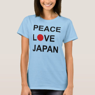 T-SHIRT L'AMOUR DE LA PAIX JAPON