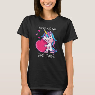 T-shirt L'Amour de Saint Valentin est tout ce dont vous av