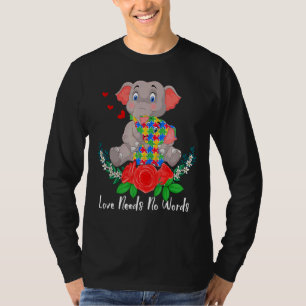 T-shirt L'Amour De sensibilisation sur l'autisme N'A Pas B