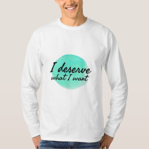 T-shirt l'amour de soi, des paroles motivationnelles pour
