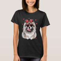 L'Amour de Valentine avec la Lollipop de Keeshond