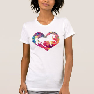 T-shirt L'amour des chevaux
