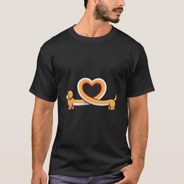 T-shirt L'amour des chiots (Devant)