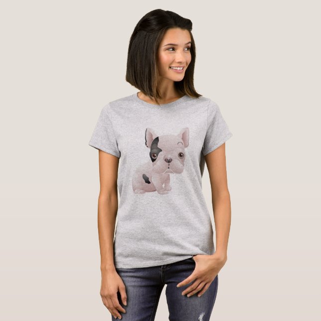 T-shirt L'amour des chiots (Devant entier)