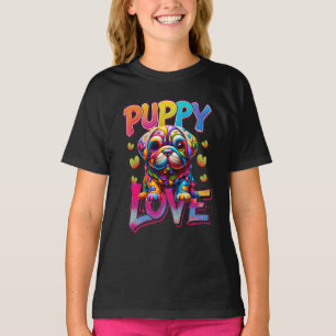 T-shirt L'amour des chiots