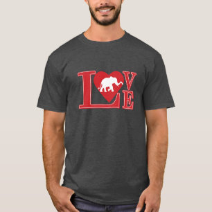 T-shirt L'amour des éléphants