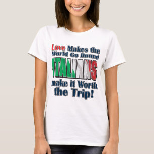T-shirt L'amour des Italiens