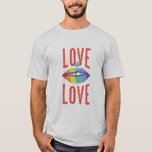 T-shirt L'amour des lèvres est l'amour