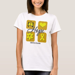 T-shirt L'amour d'espoir d'endométriose inspirent la