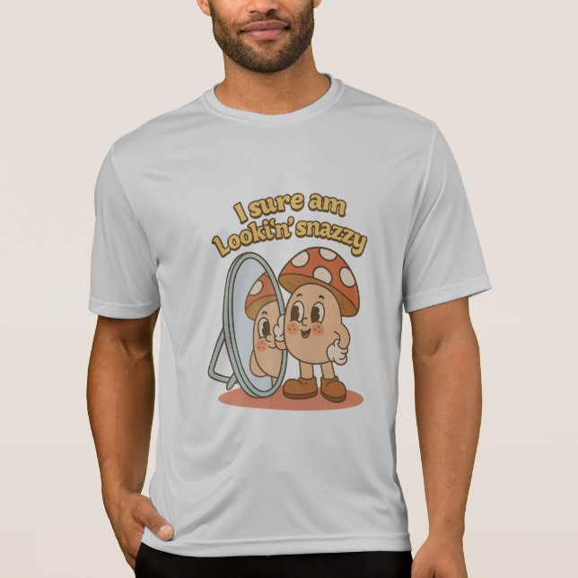 T-shirt L'amour du champignon (Devant)