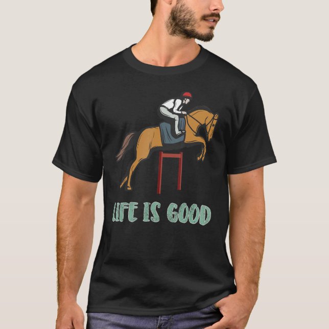 T-shirt L'amour du cheval (Devant)