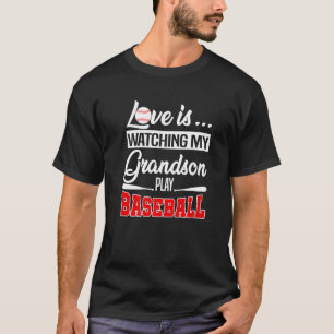 T-shirt L'Amour Du Jour Des Grands-Parents Regarde Mon Pet