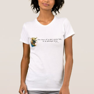 T-shirt L'amour d'un animal de compagnie