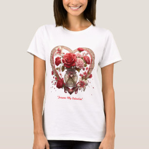 T-shirt "L'amour en fleurs"