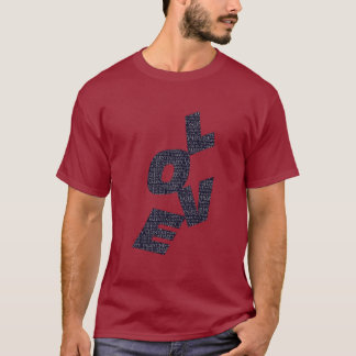 T-shirt L'amour en Saint Valentin