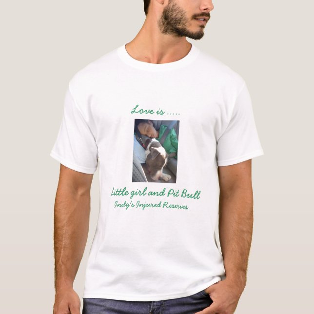 T-shirt L'amour est…. (Devant)