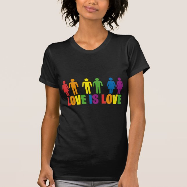 T-shirt L'amour est amour (Devant)