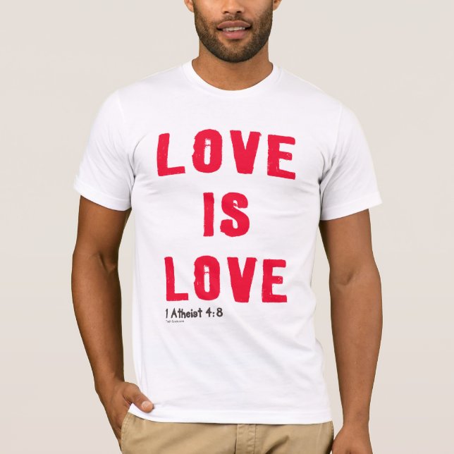 T-shirt L'amour est amour (Devant)