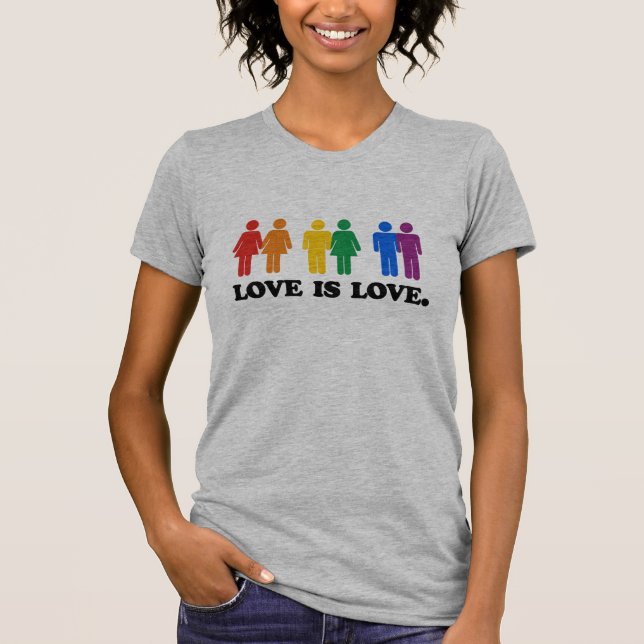 T-shirt L'amour est amour (Devant)