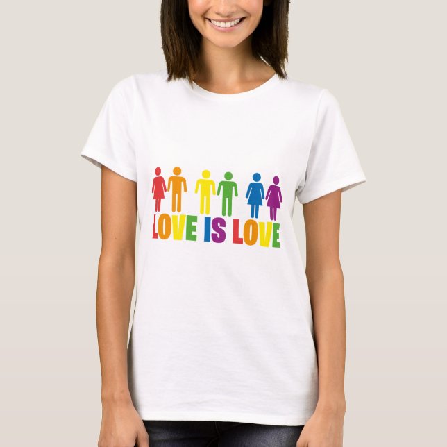 T-shirt L'amour est amour (Devant)