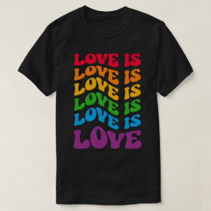 T-shirt L'amour est amour gay LGBT