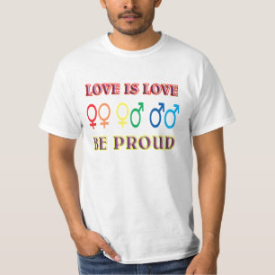 T-shirt L'amour est amour, soit fier