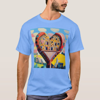 T-shirt L'amour est au-dessus de la famille