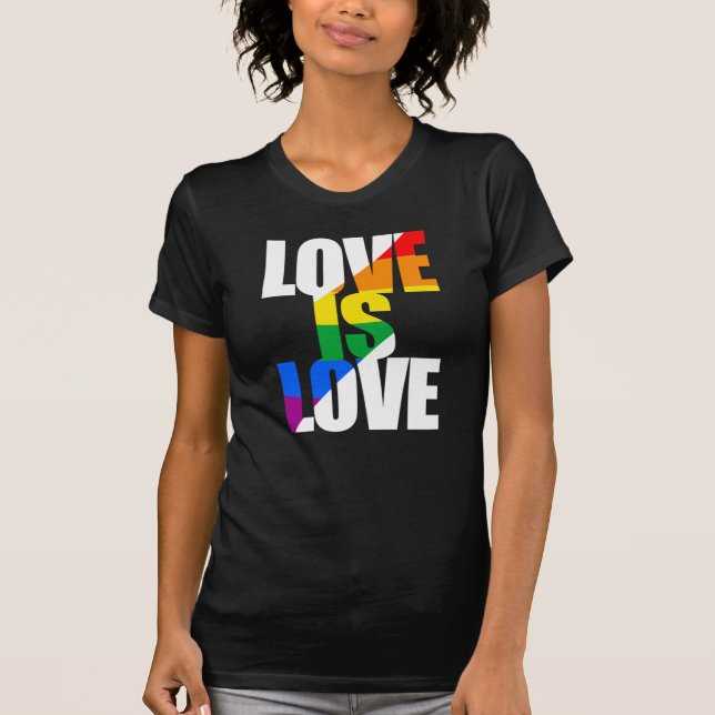 T-SHIRT L'AMOUR EST L'AMOUR (Devant)