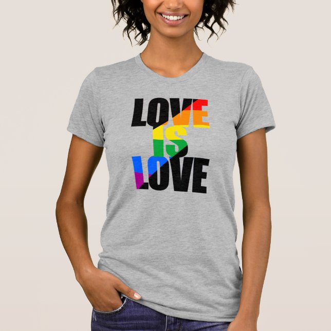 T-SHIRT L'AMOUR EST L'AMOUR (Devant)