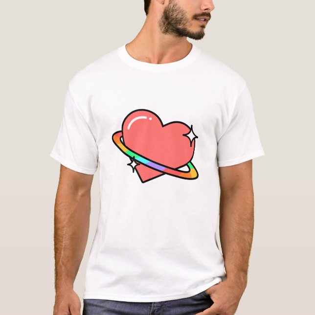 T-shirt L'amour est l'amour (Devant)