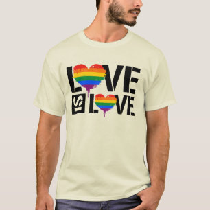 T-SHIRT L'AMOUR EST L'AMOUR