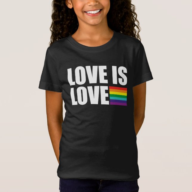 T-Shirt L'amour est l'amour (Devant)