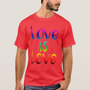 T-shirt L'AMOUR EST L'AMOUR 001 fille BL