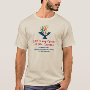 T-shirt L'amour est l'Esprit - TVUC