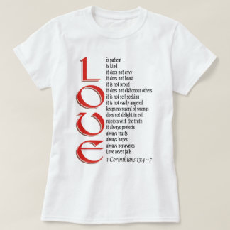 T-SHIRT L'AMOUR EST PATIENT