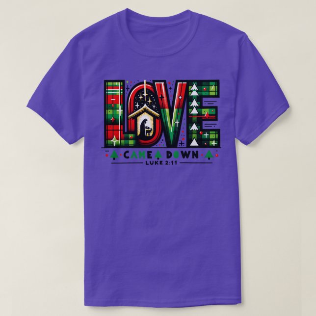 T-shirt L'amour est tombé (Design devant)