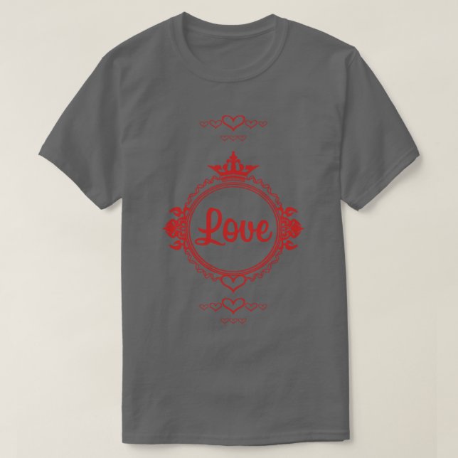 T-shirt L'amour est tout (Design devant)