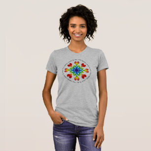 T-shirt L'amour est tout ce dont vous avez besoin American