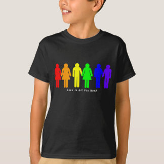 T-shirt L'amour est tout que vous avez besoin