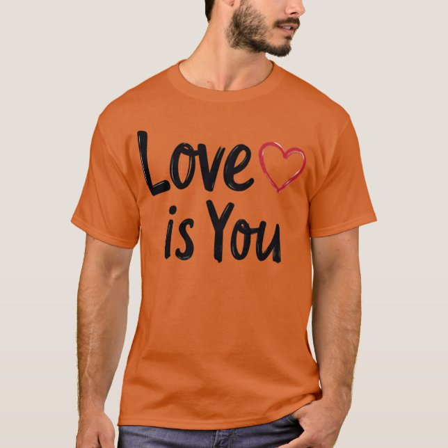 T-shirt L'amour est votre ami (Devant)