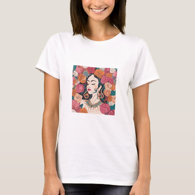 T-shirt L'amour et l'autonomisation (Devant)