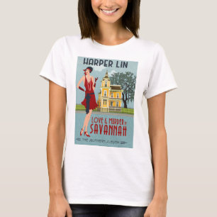 T-shirt L'amour et le meurtre de la SHIRT à Savannah, dan