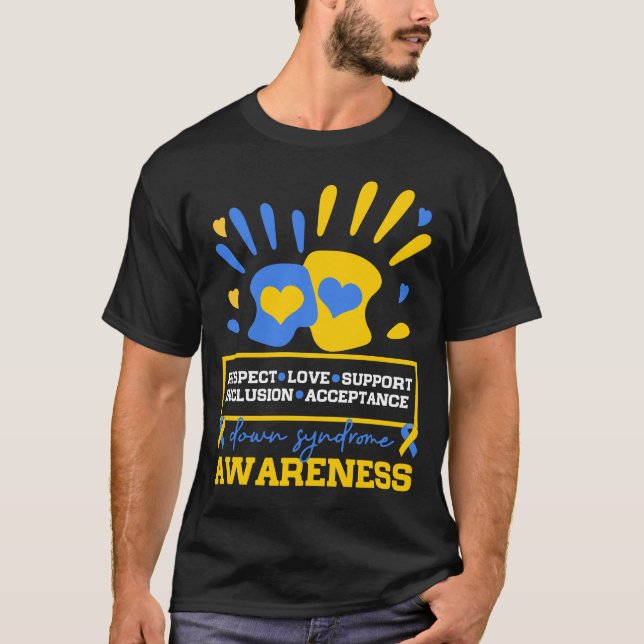 T-shirt L'amour et le respect le syndrome du monde mignon (Devant)