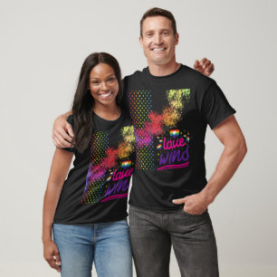 T-shirt L'amour gagne !